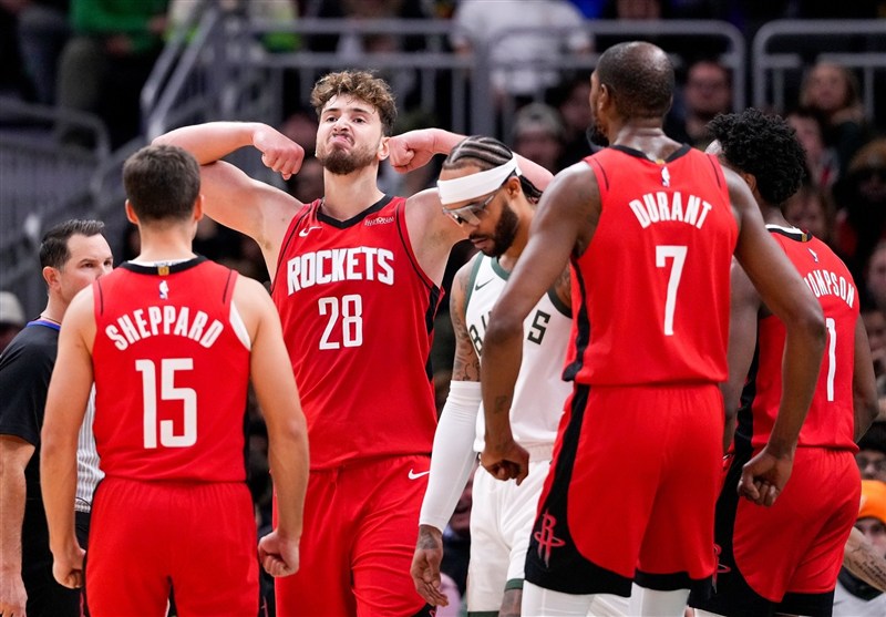 لیگ NBA| پیروزی نیویورک در حضور قهرمان MMA/ باکس مغلوب راکتس شد