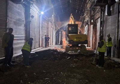 اخبار تهران|مرمت پیاده راه تاریخی بازارچه امین‌السلطان/ ایمن سازی دیواره خطرساز در شهرک محلاتی