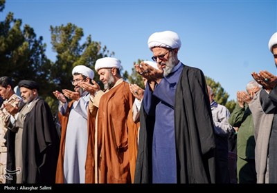 اقامه نماز طلب باران در بجنورد