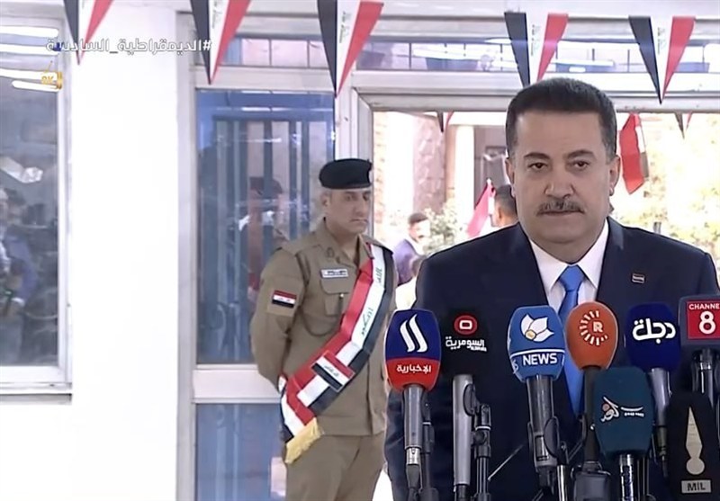 السودانی: میزان مشارکت در انتخابات فراتر از سطح انتظاراتمان بود