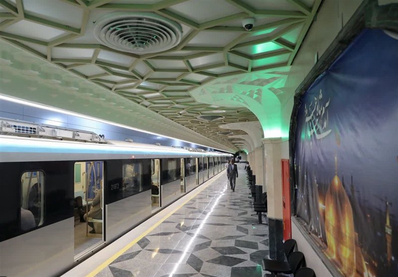 بهره‌برداری از سکوی دوم خط 3 متروی مشهد/ فاصله زمانی ایستگاه‌ها کوتاه شد