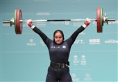 بازی‌های کشورهای اسلامی| دستیابی بهشتی به یک مدال طلا و 2 برنز مسابقات وزنه‌برداری بانوان
