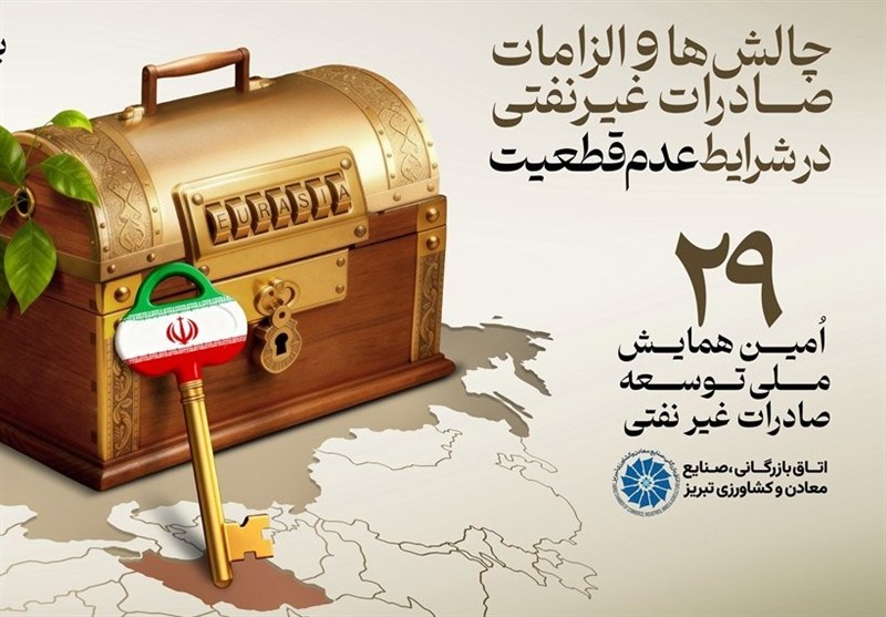 دیپلماسی اقتصادی محور بیست‌و‌نهمین همایش ملی توسعه صادرات غیرنفتی در تبریز