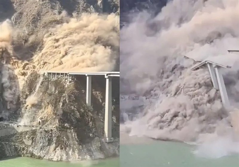 Major Chinese Bridge Collapses Months after Opening in Sichuan