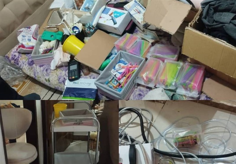 پلمب مرکز دندانپزشکی غیرمجاز توسط تعزیرات حکومتی کنگان