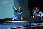 بازی‌های کشورهای اسلامی| صعود تیم تنیس روی میز دوبل بانوان به فینال
