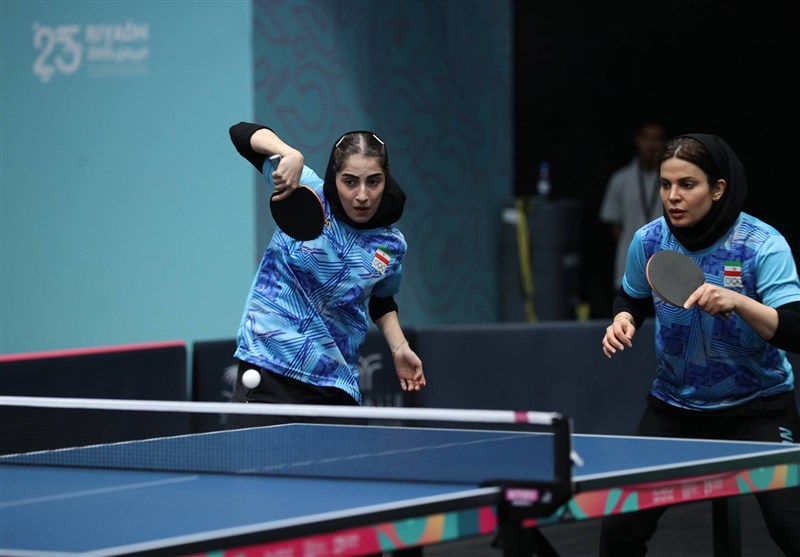 بازی‌های کشورهای اسلامی| قطعی شدن برنز تیم تنیس روی میز دوبل بانوان ایران