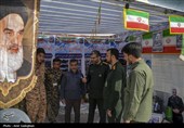 نمایشگاه پایگاه های اسوه فارس در امامزده علی بن حمزه (ع) شیراز