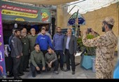 نمایشگاه پایگاه های اسوه فارس در امامزده علی بن حمزه (ع) شیراز