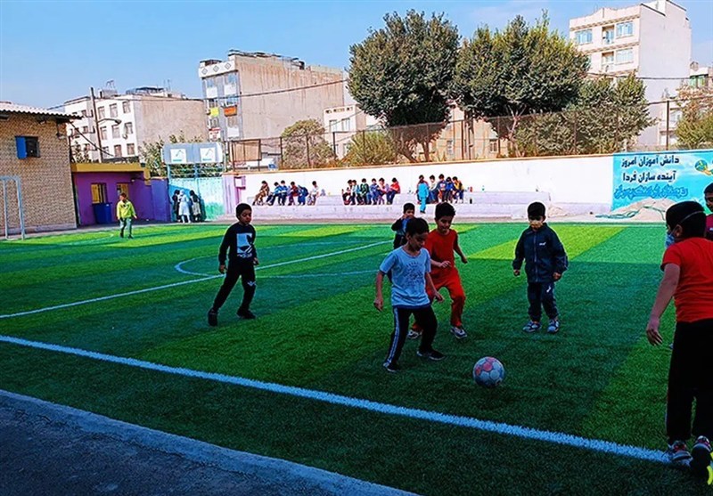 توسعه حدود 10 هزار مترمربع از فضاهای ورزشی مدارس قشم