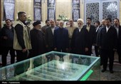 تشرف رئیس قوه قضاییه به حرم حضرت فاطمه معصومه(س)