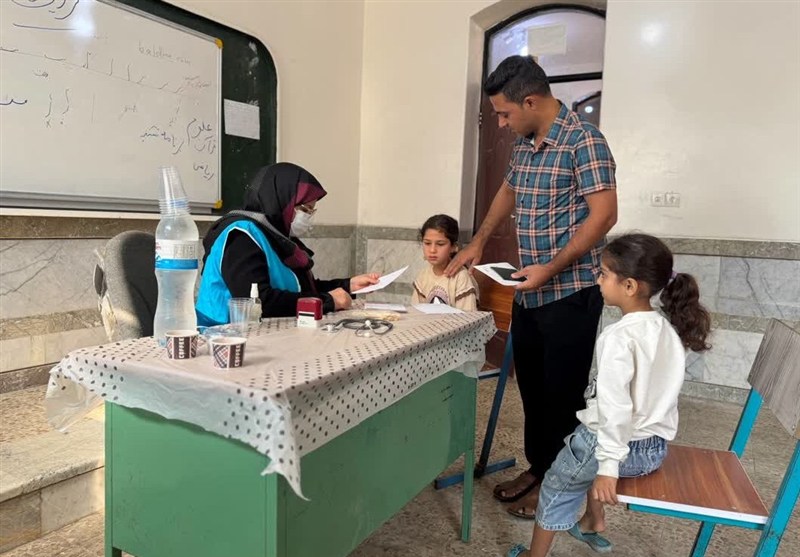 اردوی جهادی چندمنظوره خادمیاران رضوی در روستای دهنوباقر دزفول +تصویر