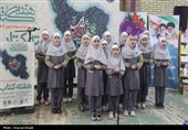 برگزاری جشن کتاب در دبستان دخترانه معینی بوشهر