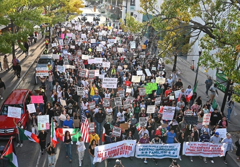 آغاز عملیات سرکوب مهاجران در کارولینای شمالی و شکل گیری اعتراضات