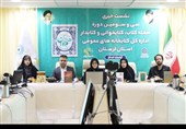 نشست خبری سرپرست کتابخانه‌های لرستان به مناسبت هفته کتاب
