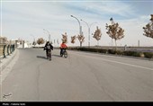 صبح ورزشی قزوین در قاب؛ همایش دوچرخه‌سواری برگزار شد   همایش عمومی دوچرخه‌سواری قزوین با مشارکت فعال