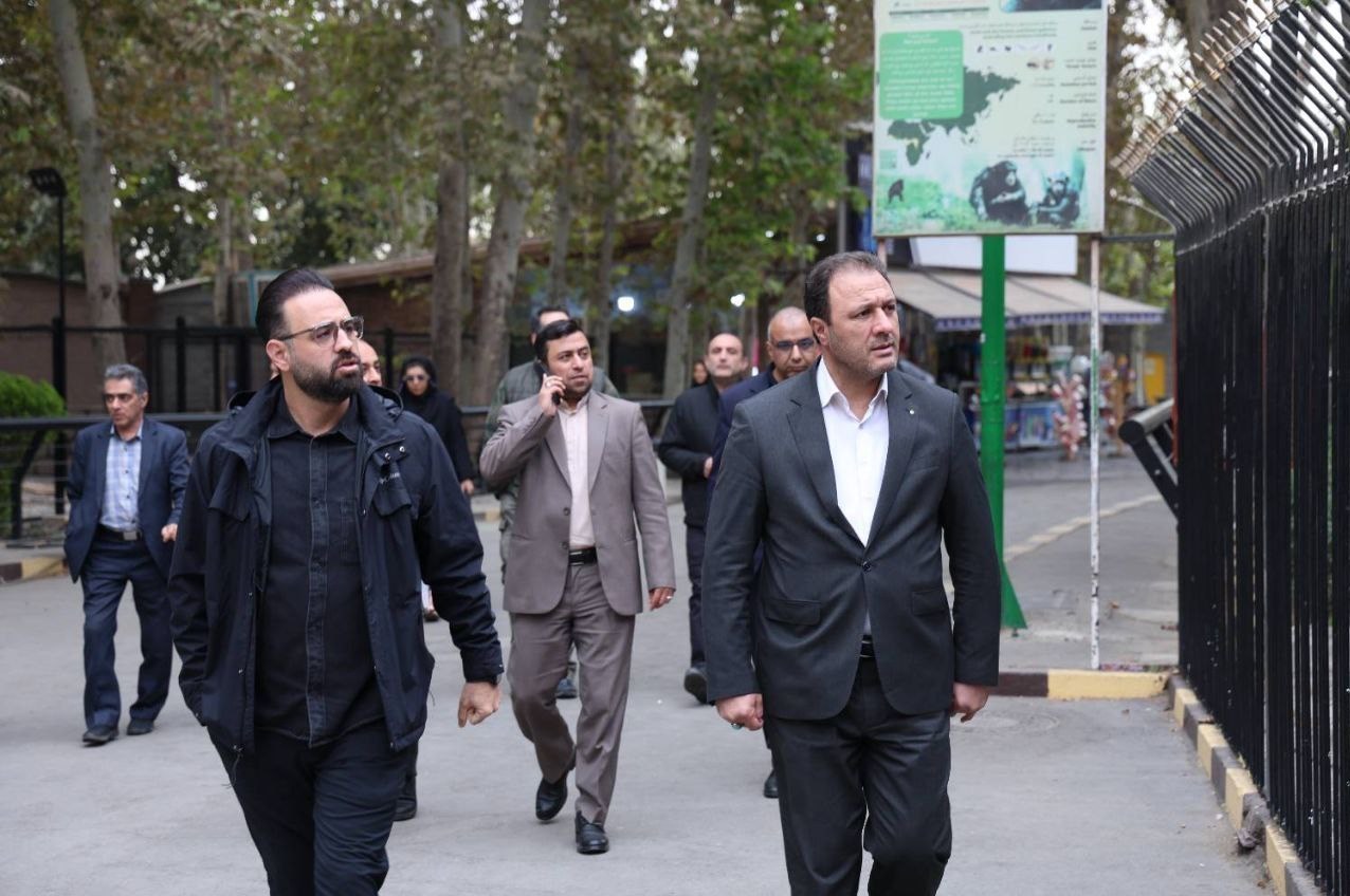 بازدید مدیرکل محیط زیست تهران از باغ‌ وحش ارم؛ تأکید بر بهبود روند نگهداری گونه ‌ها