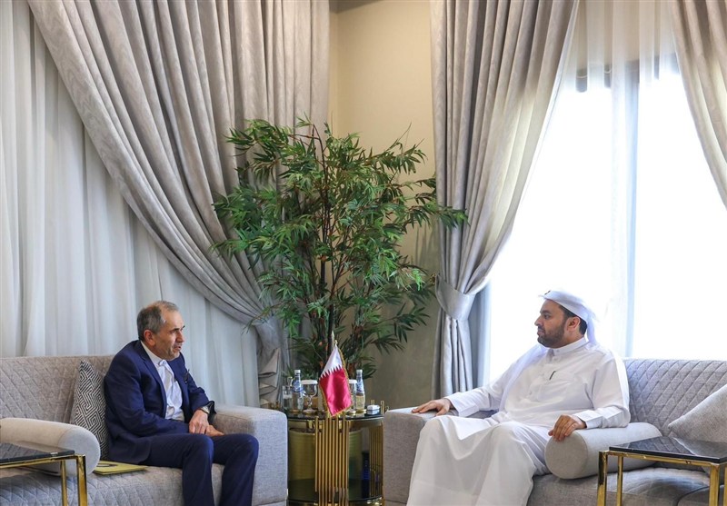 پیام کتبی عراقچی به نخست وزیر قطر