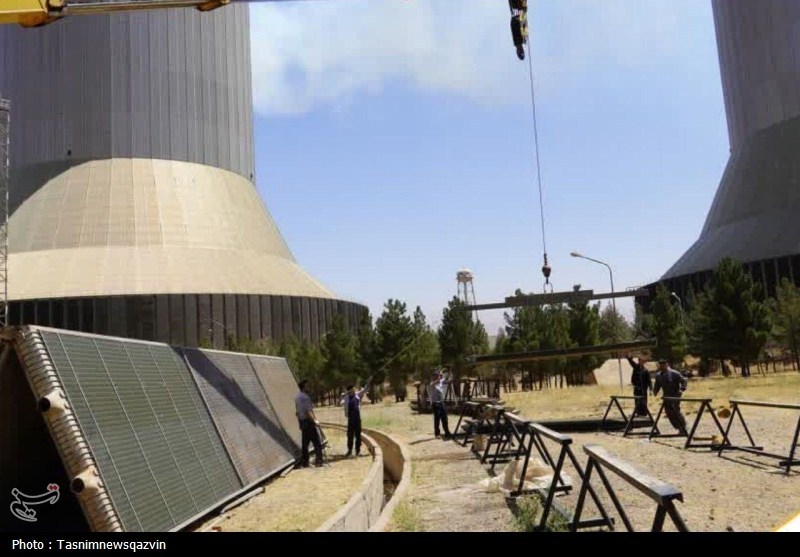 بازسازی دلتاهای بخار نیروگاه قزوین