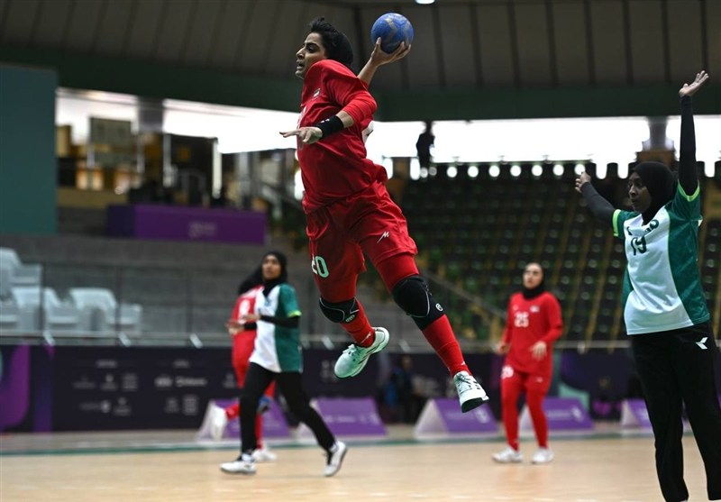 بازی‌های کشورهای اسلامی| برتری آسان تیم ملی هندبال بانوان مقابل مالدیو