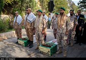 استقبال از پیکر مطهر 16 شهید گمنام - شیراز