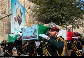 استقبال از پیکر مطهر 16 شهید گمنام - شیراز