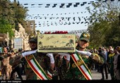 استقبال از پیکر مطهر 16 شهید گمنام - شیراز