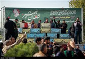استقبال از پیکر مطهر 16 شهید گمنام - شیراز