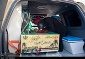 استقبال از پیکر مطهر 16 شهید گمنام - شیراز