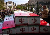 استقبال از پیکر مطهر 16 شهید گمنام - شیراز