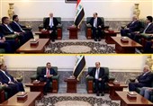 المالکی یستقبل وفدی تحالف النهج الوطنی وحزب الاتحاد الوطنی الکردستانی