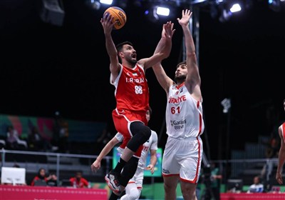 بازی‌های کشورهای اسلامی| بسکتبال سه نفره مردان با شکست ترکیه استارت زد