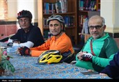 رکاب‌زنی تا کتابخانه‌ها؛ تجلیل دوچرخه‌سواران از تلاش‌های کتابداران
