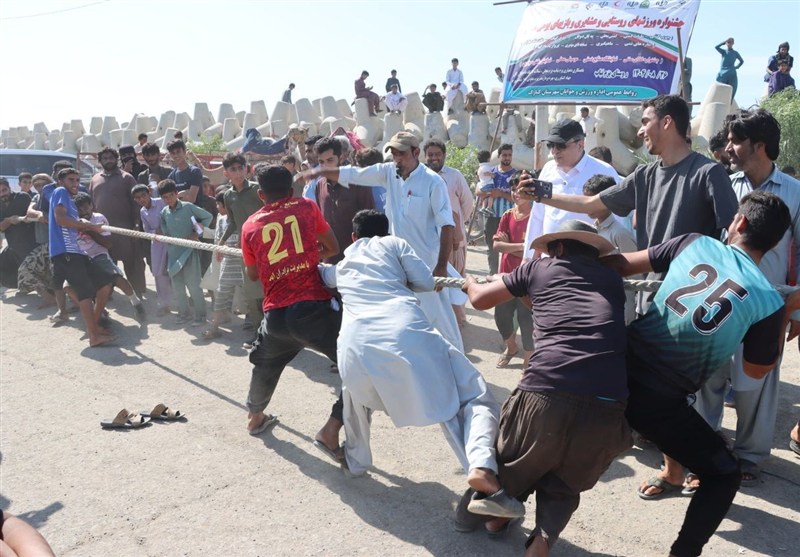 از تیرکمون تا هفت‌سنگ/ کنارک میدان رقابت بازی‌های اصیل ایرانی شد + تصاویر