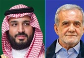 رسانه‌های سعودی: بن سلمان پیام کتبی پزشکیان را دریافت کرد
