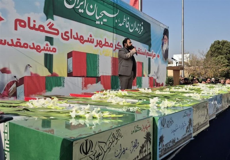 اخبار مشهد , فرودگاه شهید هاشمینژاد , مشهد مقدس , شهدای گمنام , شهادت , خراسان رضوی , اخبار استان خراسان رضوی , تشییع شهدا , مراسم تشییع ,