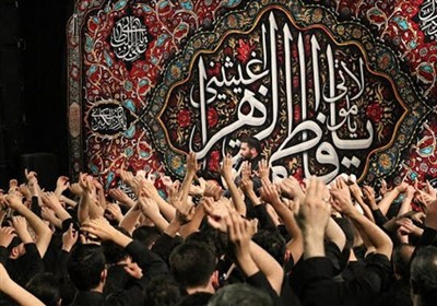 برگزاری مراسم ایام فاطمیه در حسینیه فاطمیون تهران