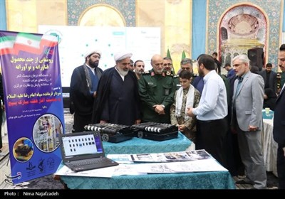 نشست خبری فرمانده سپاه امام رضا(ع) به مناسبت هفته بسیج