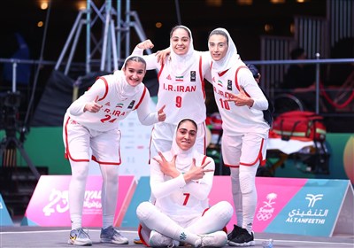 بازی‌های کشورهای اسلامی| صعود بانوان ملی‌پوشان بسکتبال سه نفره با صدرنشینی