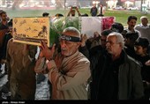 آیین استقبال از پیکر مطهر شهید گمنام و یادواره شهدای سادات -لامرد