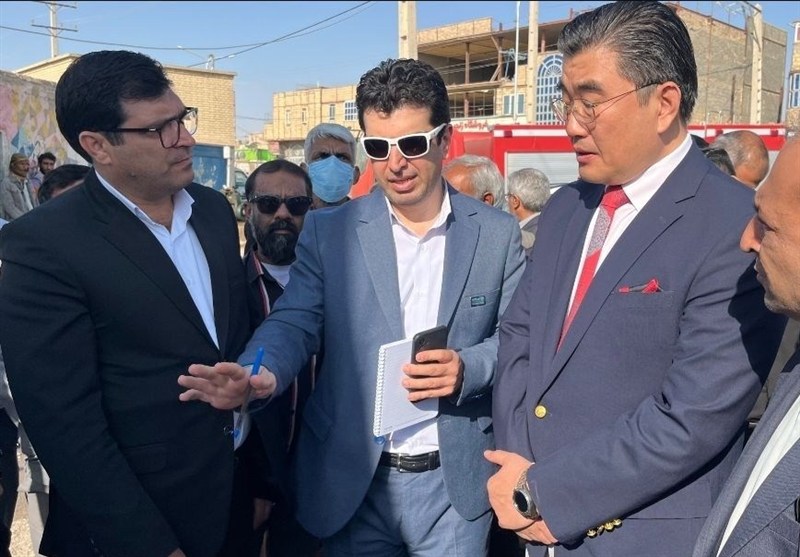 روند همکاری مشترک با کره و یونیسف برای تکمیل طرح فاضلاب زهک بررسی شد