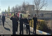 پیکر پاک سه شهید گمنام در اردبیل تشییع می‌شود