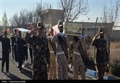 پیکر پاک سه شهید گمنام در اردبیل تشییع می‌شود