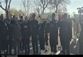 پیکر پاک سه شهید گمنام در اردبیل تشییع می‌شود