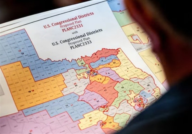 نقشه جدید انتخاباتی تگزاس مسدود شد