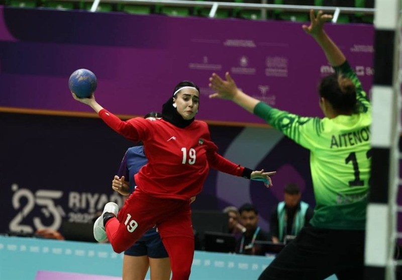 2025 ISG: Iran’s Women’s Handball Loses to Kazakhstan