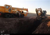 پایان لوله‌گذاری خط انتقال آب خلیج فارس به کرمان