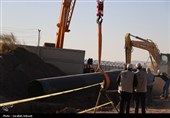 پایان لوله‌گذاری خط انتقال آب خلیج فارس به کرمان
