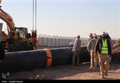 پایان لوله‌گذاری خط انتقال آب خلیج فارس به کرمان