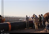 پایان لوله‌گذاری خط انتقال آب خلیج فارس به کرمان